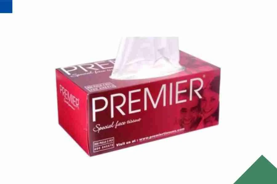 Premier Tissue Box (200 Pull)